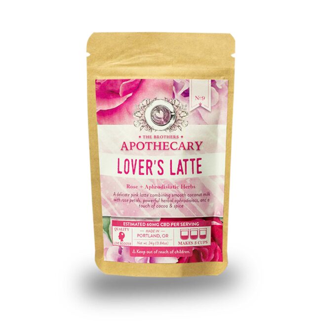 Lover’s Latte | CBD Rose Milk